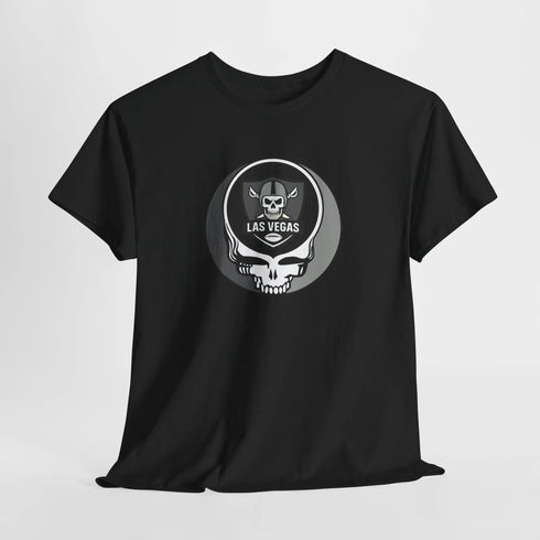 Grateful Dead - Las Vegas Raiders Stealie Unisex T-Shirt - NFL - StealieShop